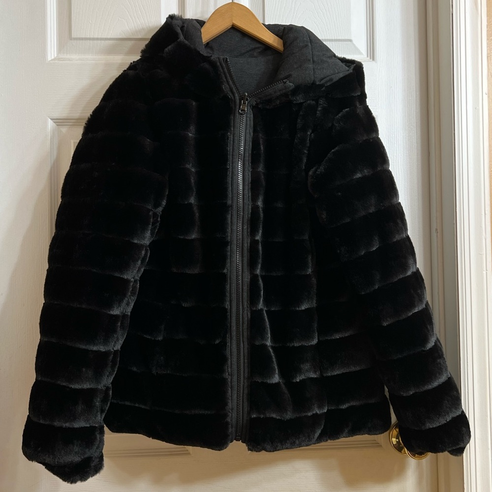 Reversible winter coat - Picture 3 of 4